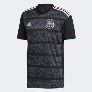 Men's adidas Black Mexico National Team 2019 Home Jersey - vintage